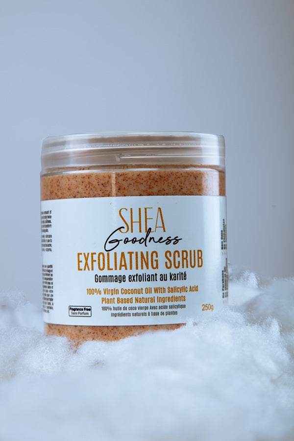 Moisturizing Body Scrub With Coconut Oil.