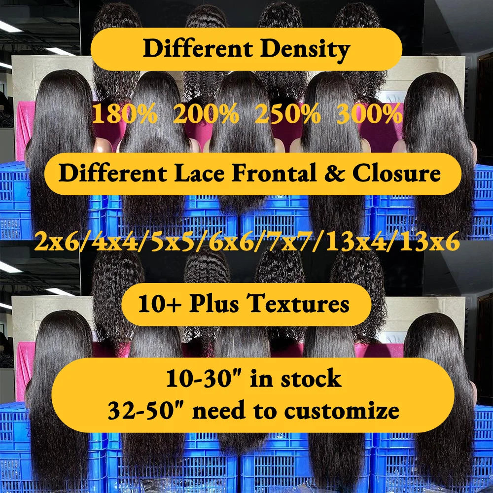XBL Best Seller 13x4 hd Lace Front Wig Precut Preplucked Glueless 100% Human Hair Wig Wholesale Cheap Prices