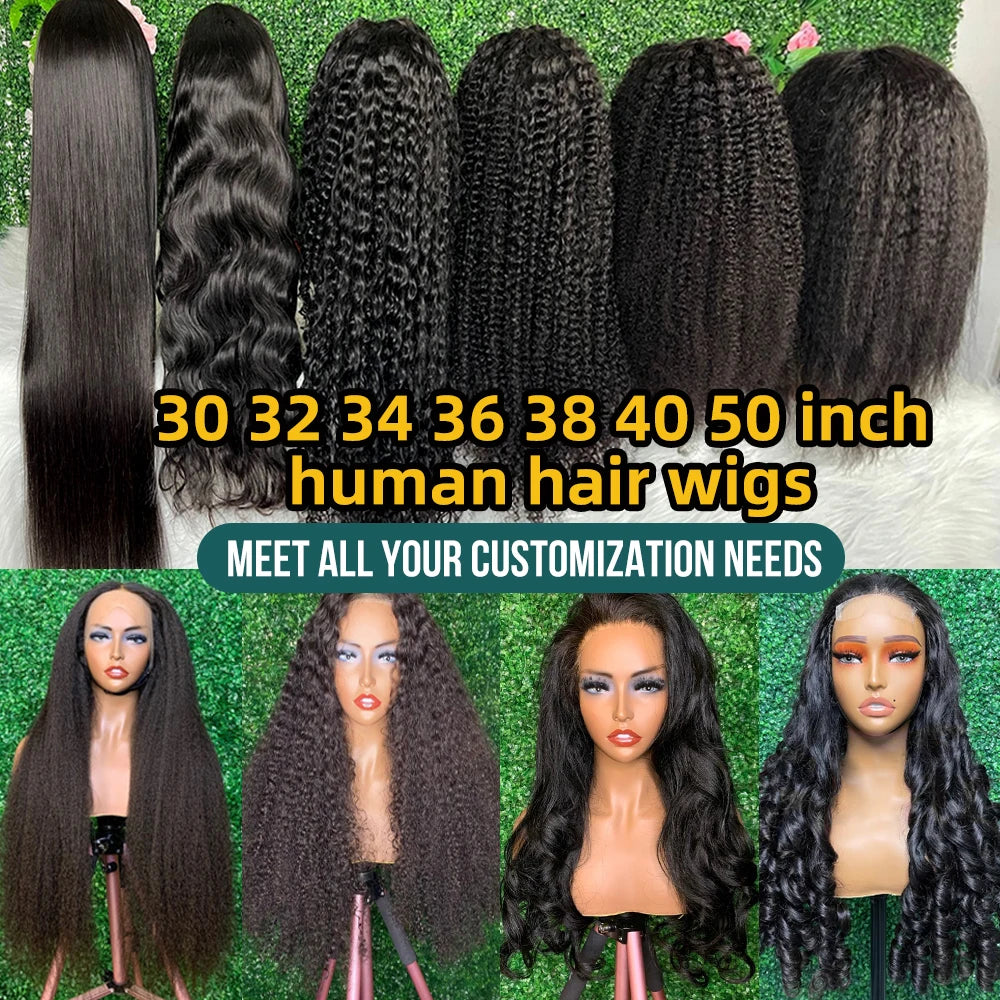 Blonde Bone Straight Wig Vendor Glueless Wigs Human Hair Raw Vietnamese Hair With Bangs Short Bob Pixie Curly Human Hair Wig