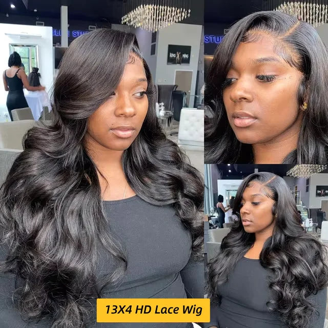 XBL Best Seller 13x4 hd Lace Front Wig Precut Preplucked Glueless 100% Human Hair Wig Wholesale Cheap Prices