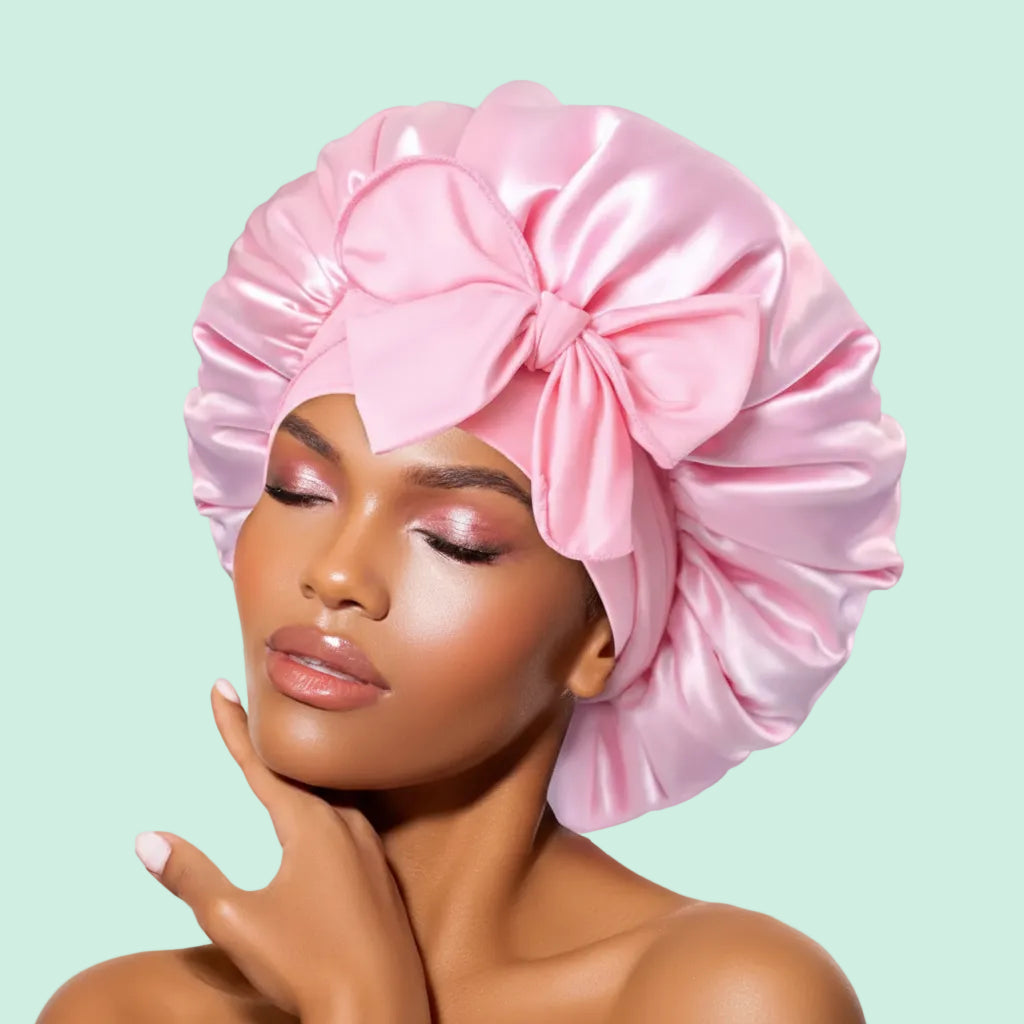 Large Silk Bonnet