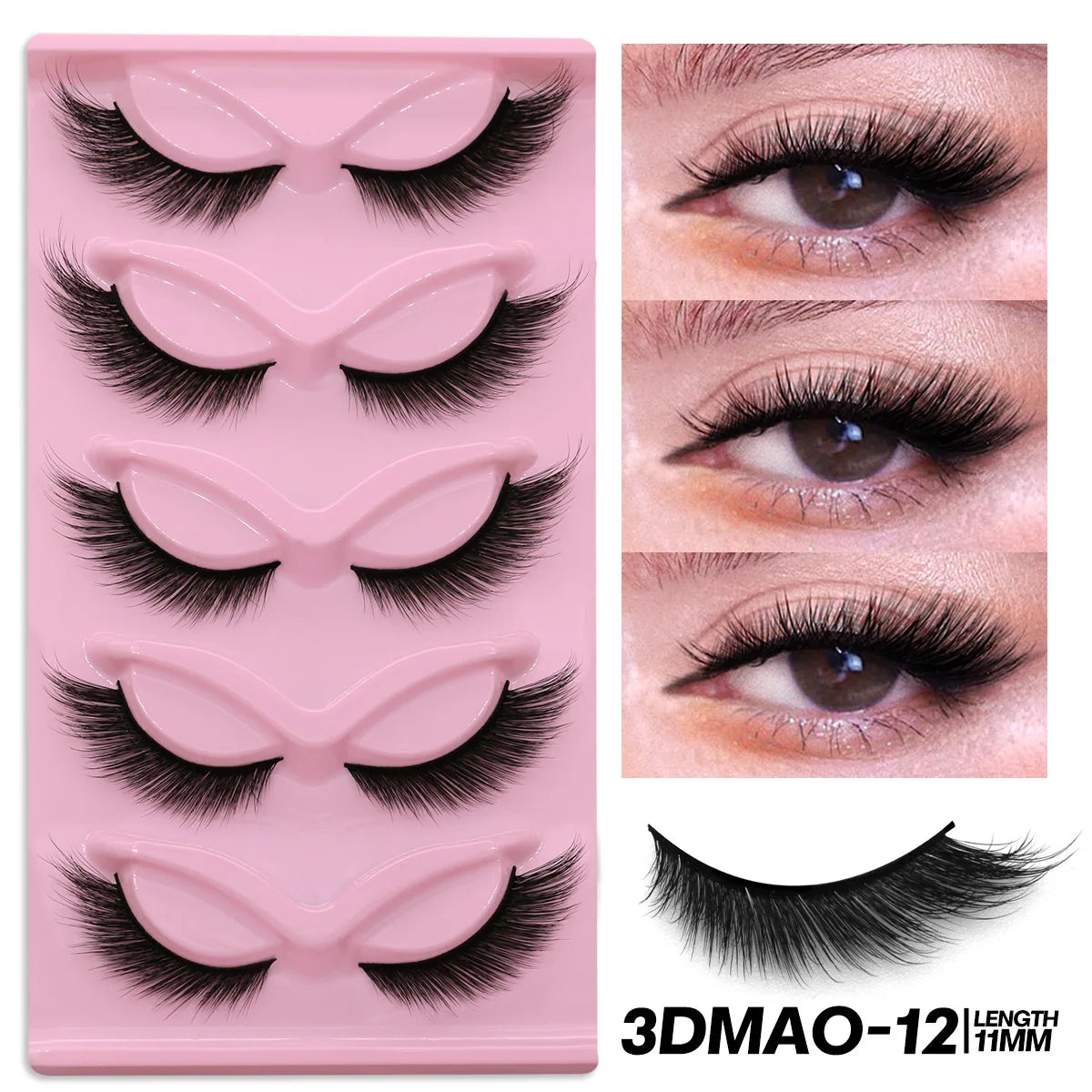 MAO Cat Eye Mink False Lashes