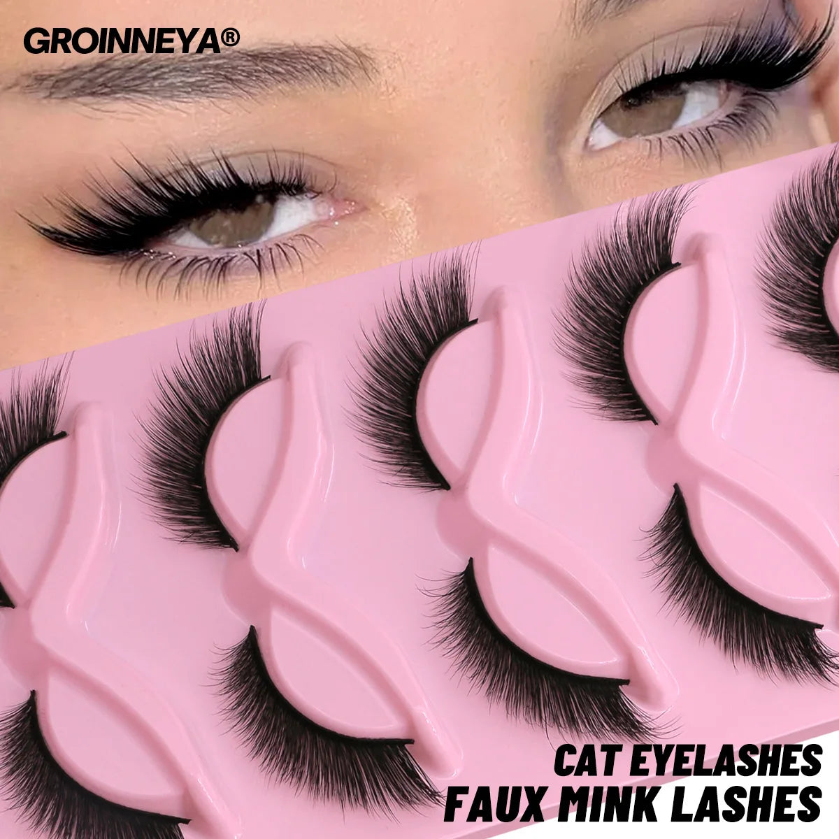 MAO Cat Eye Mink False Lashes