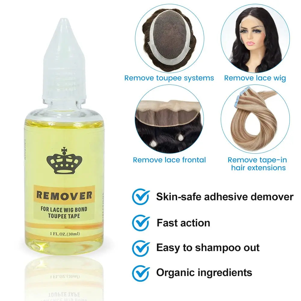 6 pc Wig Adhesive and Glue Remover Set