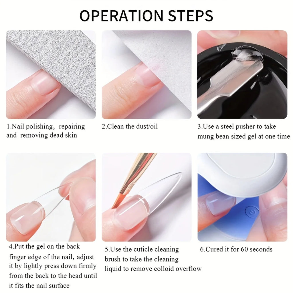 Adhesive Nail Gel