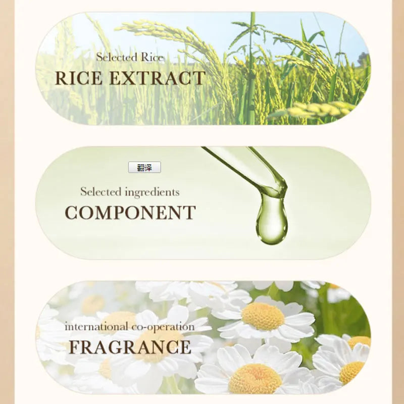 BIOAOUA Rice Pulp Bath Wash