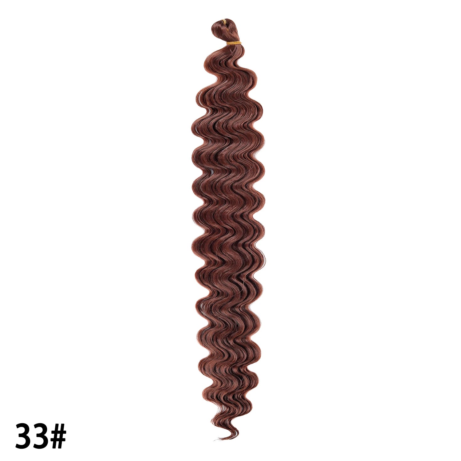 Crochet Hair 30inch 150g Boho Curly Wavy Braiding Hair Deep Water Ocean Wave Synthetic Bohemian Crochet Braids For Women Girls