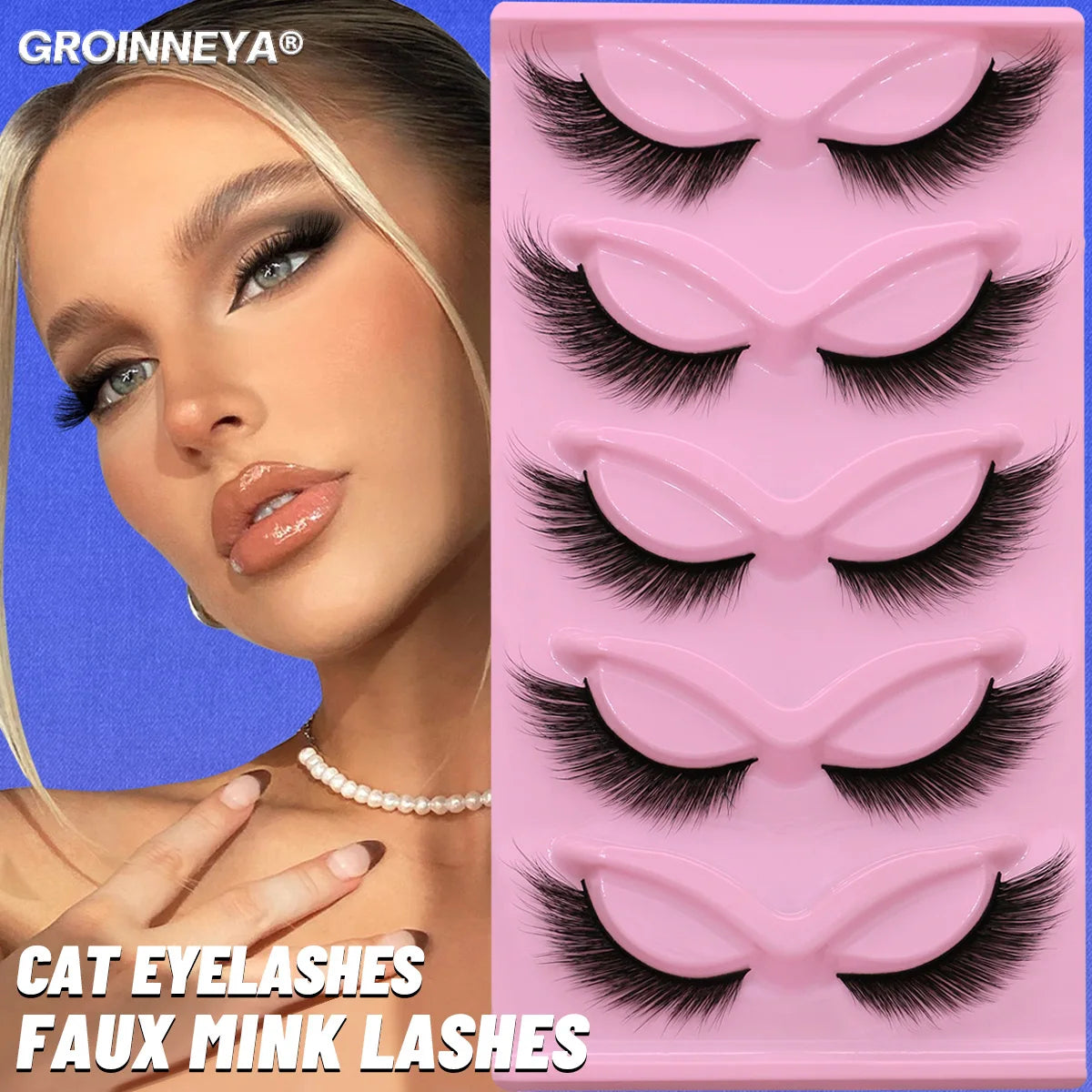 MAO Cat Eye Mink False Lashes