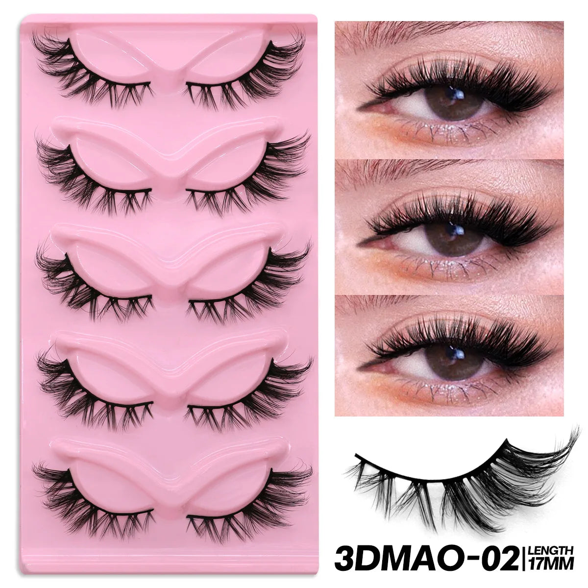 MAO Cat Eye Mink False Lashes