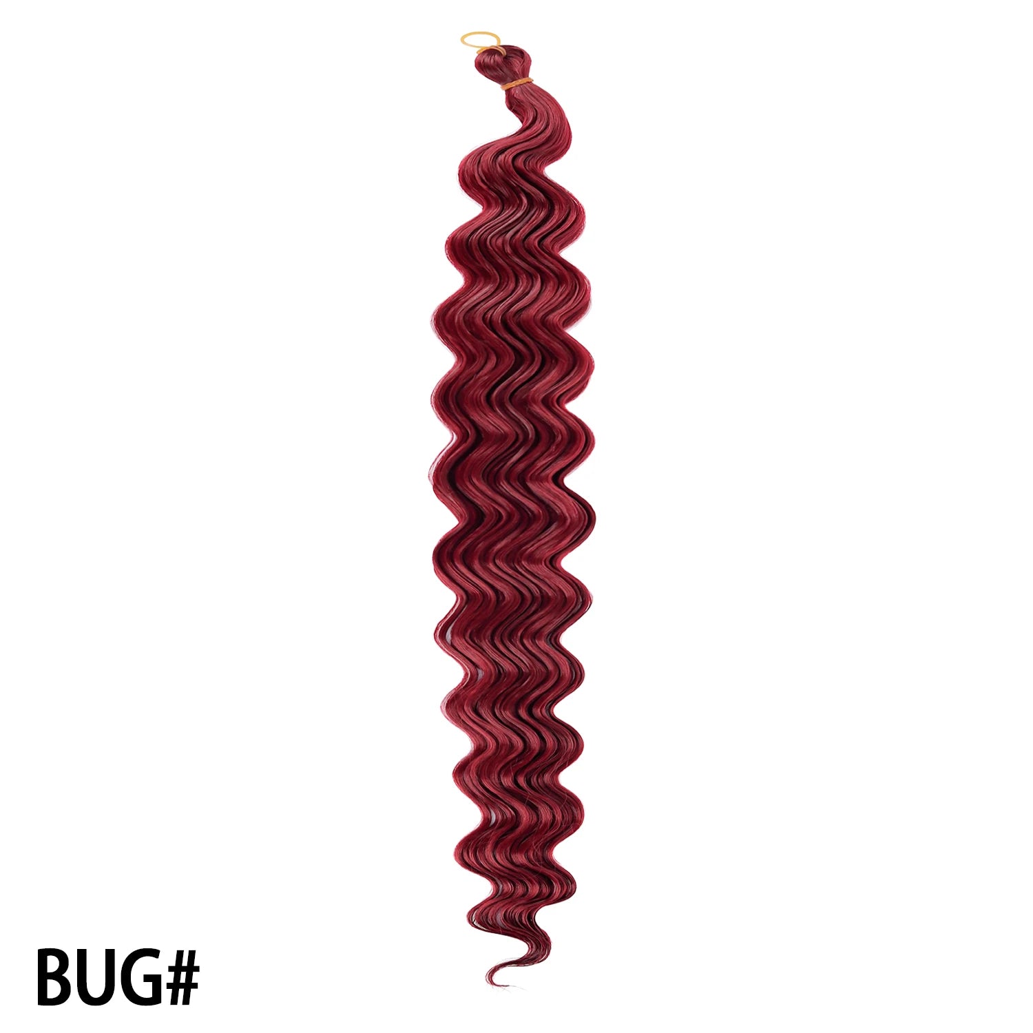 Crochet Hair 30inch 150g Boho Curly Wavy Braiding Hair Deep Water Ocean Wave Synthetic Bohemian Crochet Braids For Women Girls