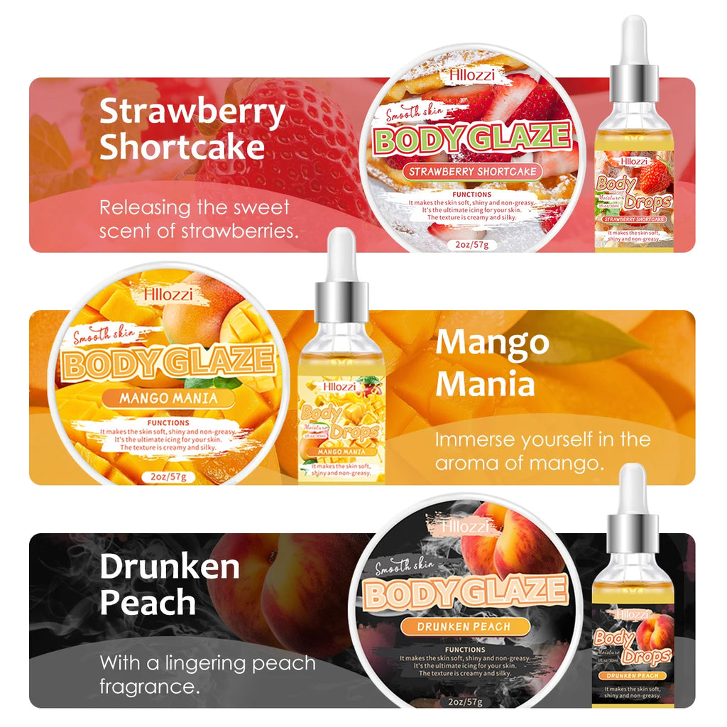 Body Glaze & Body Oil Set