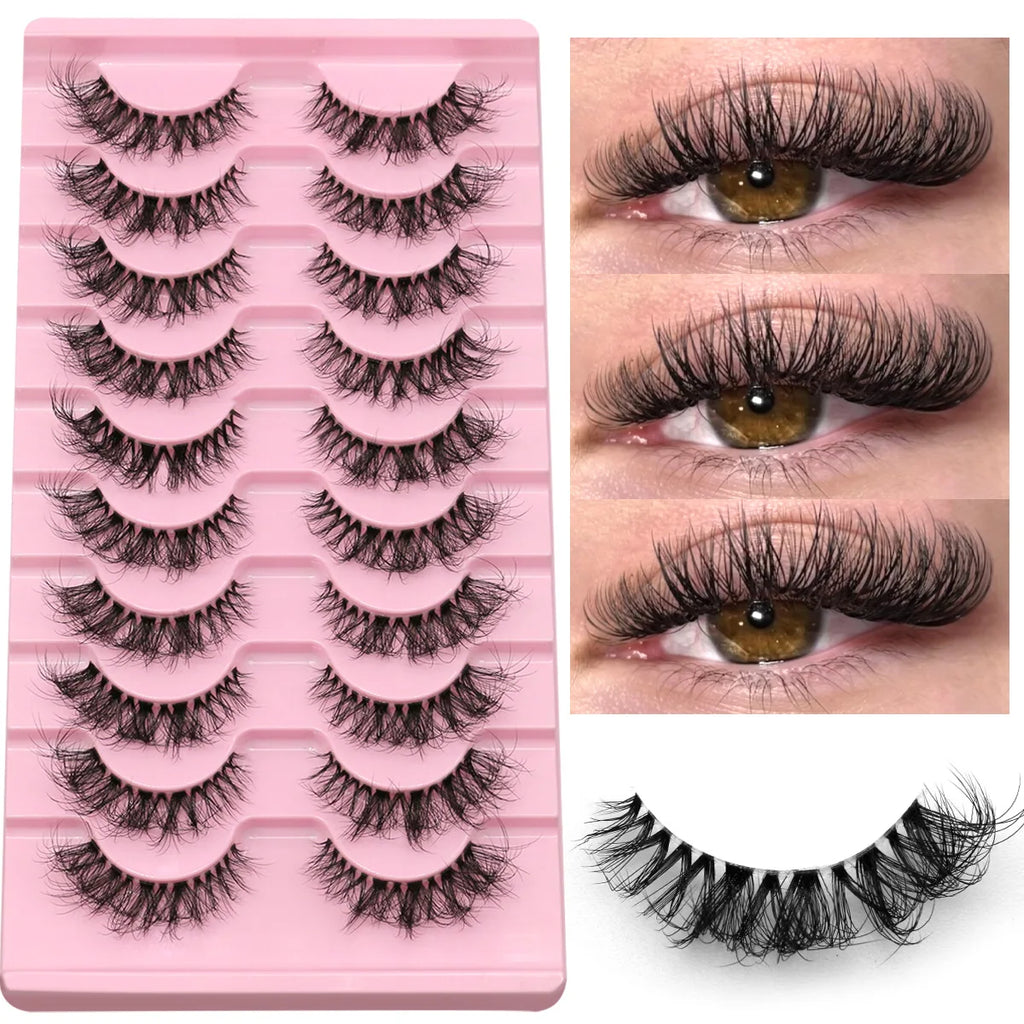 Natural Fluffy Mink False Lashes