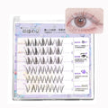 Self-Adhesive Colored Manga Lash Clusters