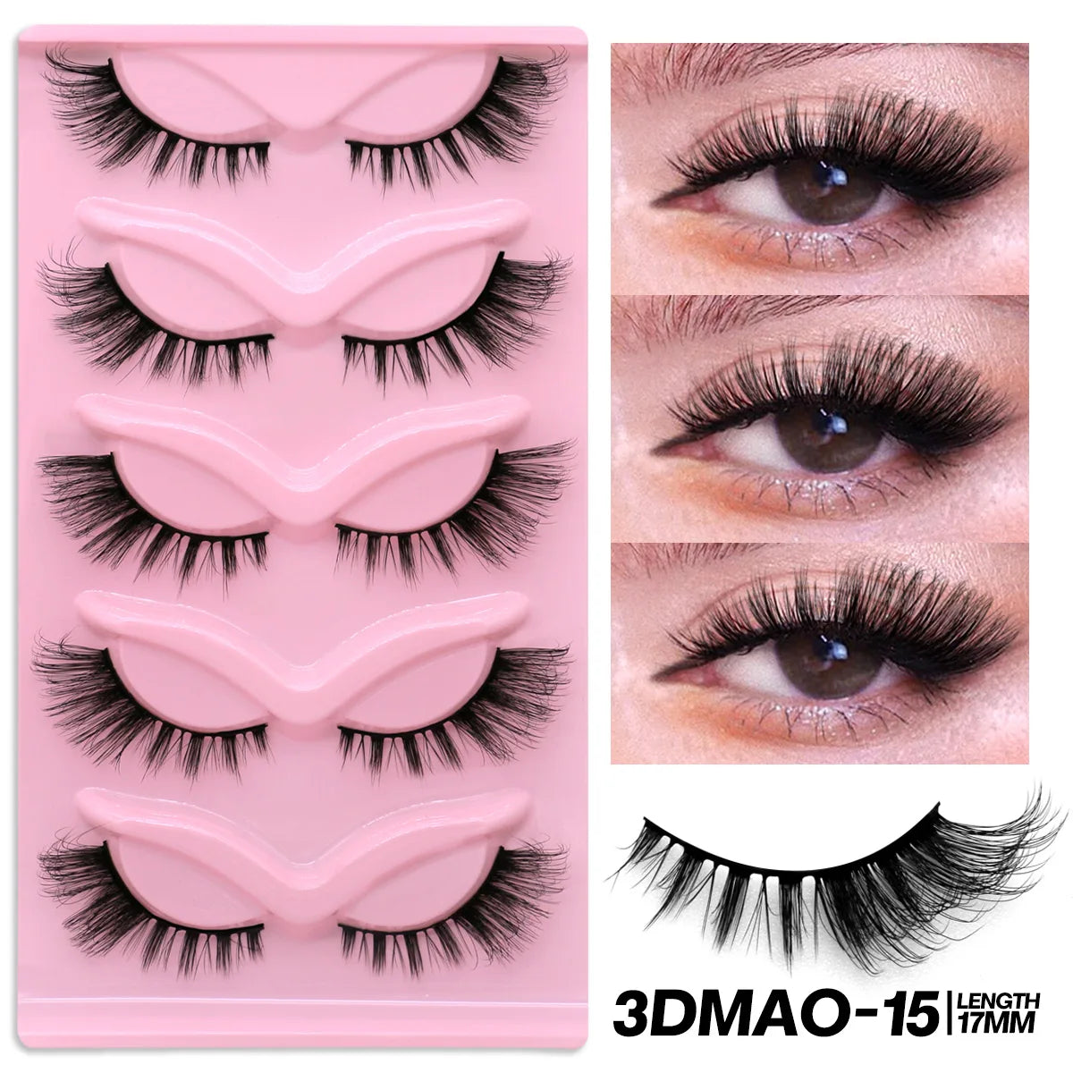 MAO Cat Eye Mink False Lashes