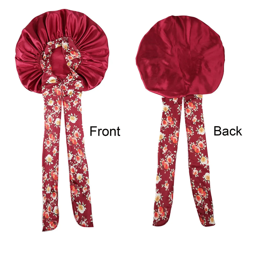 Large Silk Bonnet