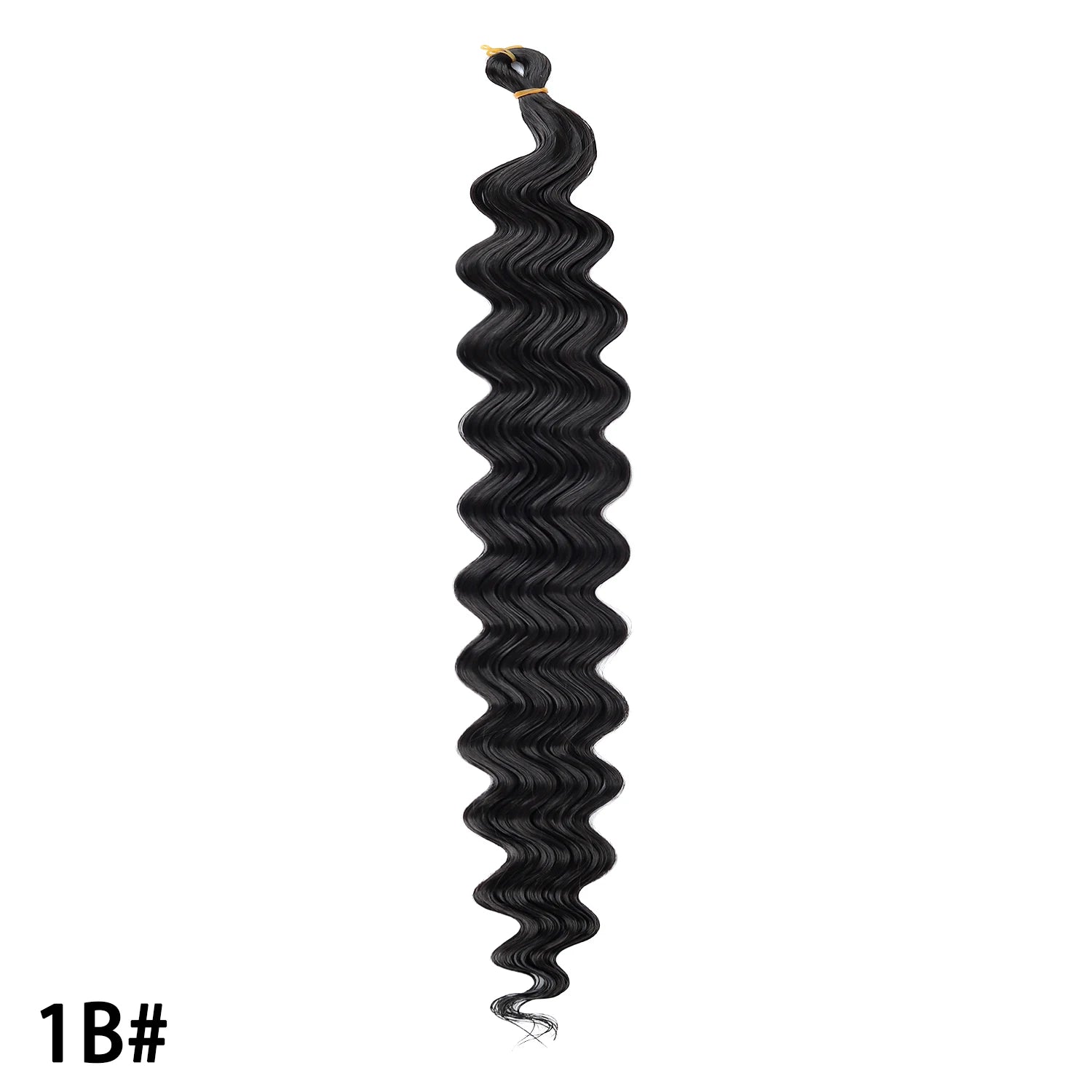 Crochet Hair 30inch 150g Boho Curly Wavy Braiding Hair Deep Water Ocean Wave Synthetic Bohemian Crochet Braids For Women Girls