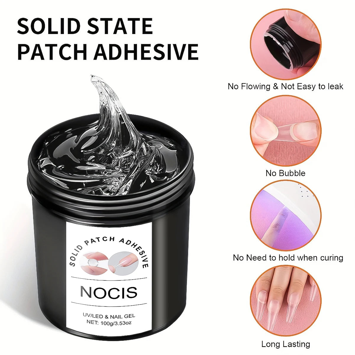 Adhesive Nail Gel