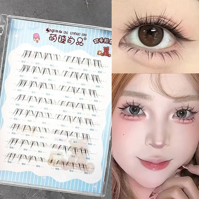 Assorted Manga Lower Lash Clusters