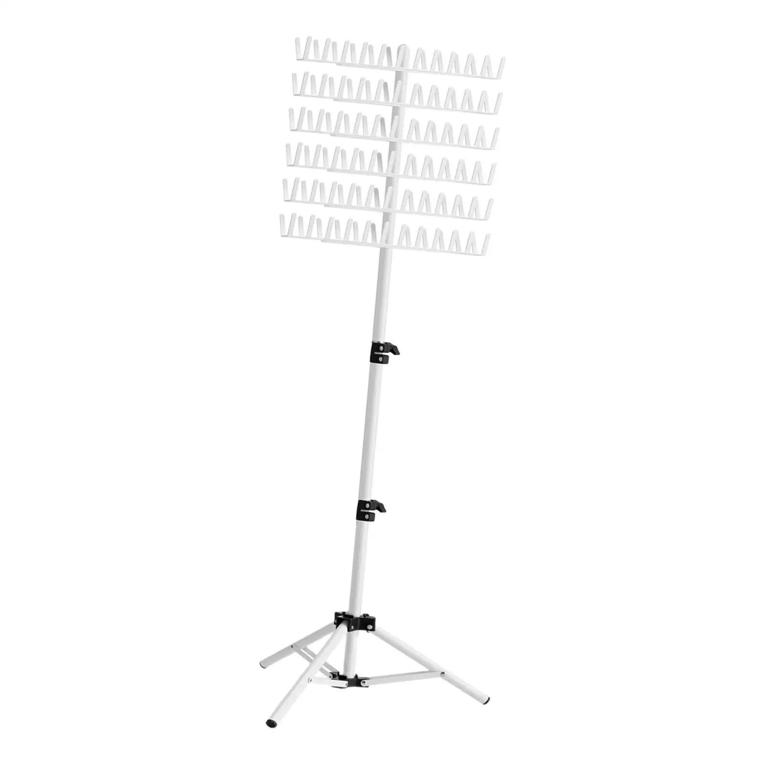 1x Dreadlocks Braiding Hair Rack Standing 2 Sided 144 Pegs Height Adjustable Convenient Easy for Salon Home Braiders Stylists