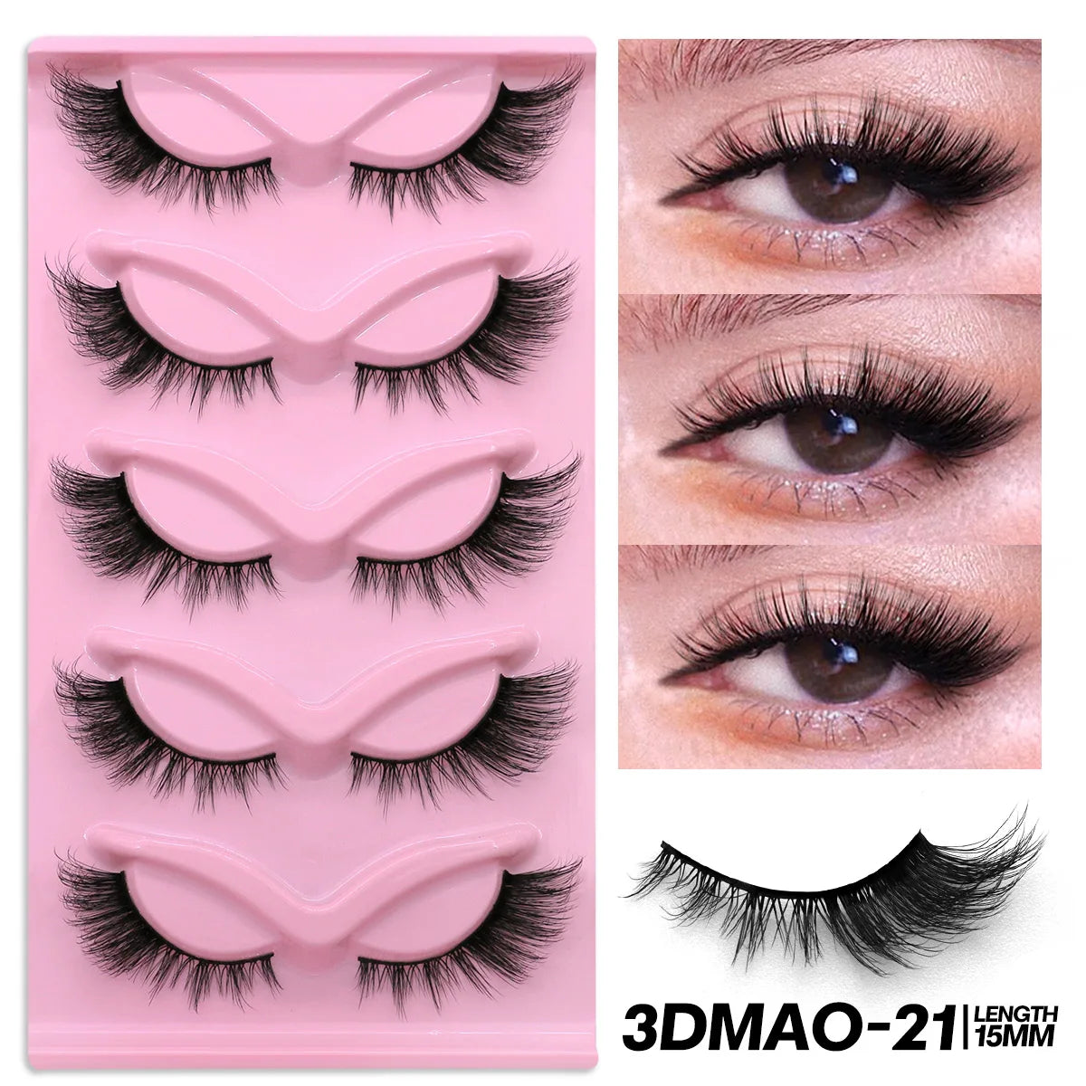 MAO Cat Eye Mink False Lashes