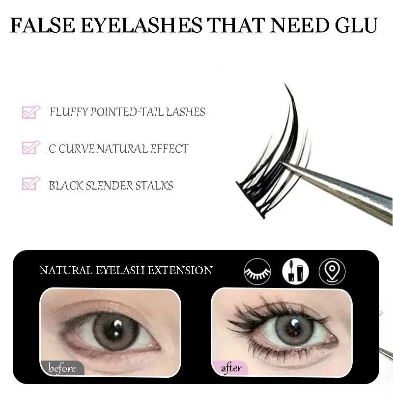 Assorted Manga Lash Clusters