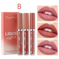 3pcs Velvet Matte Lipstick Set