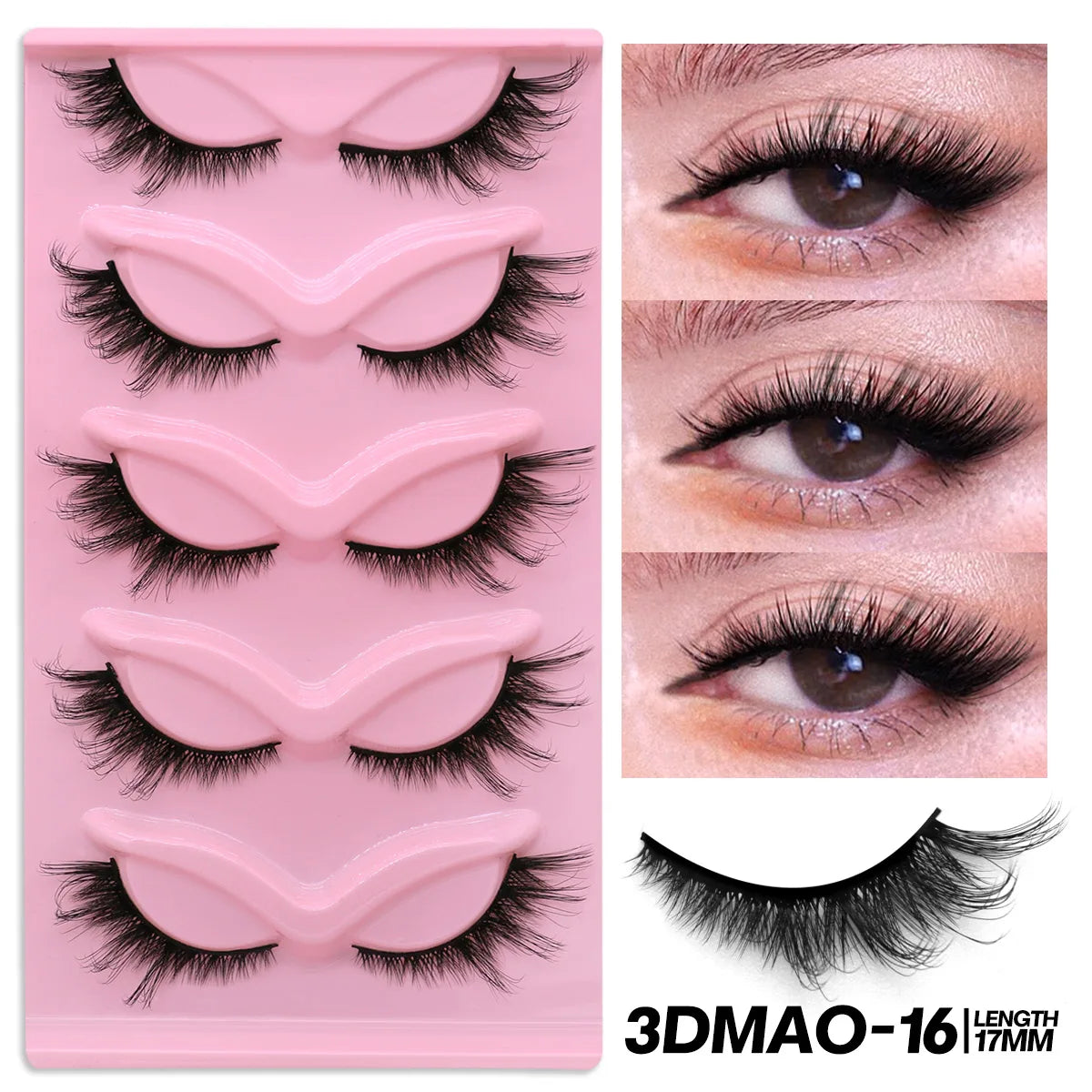 MAO Cat Eye Mink False Lashes