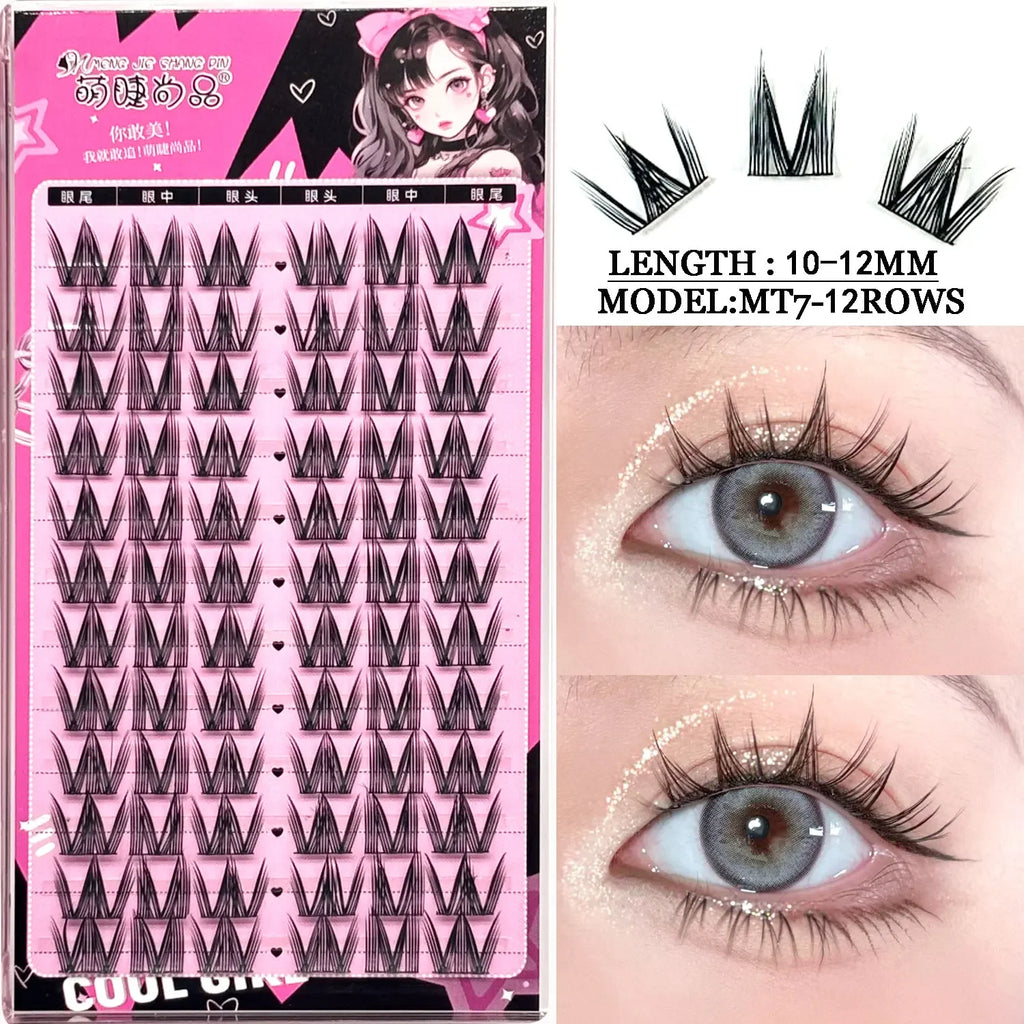 Assorted Manga Lash Clusters