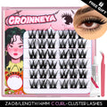 C Curl Assorted Lash Clusters Kit
