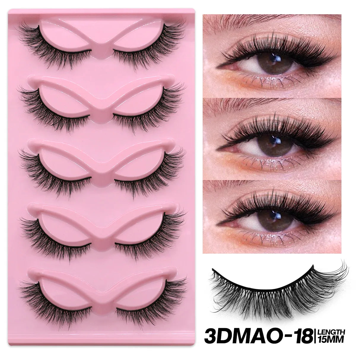MAO Cat Eye Mink False Lashes