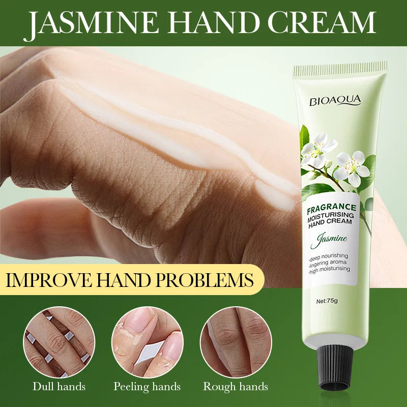 BIOAOUA Jasmine Moisturizing Hand Cream