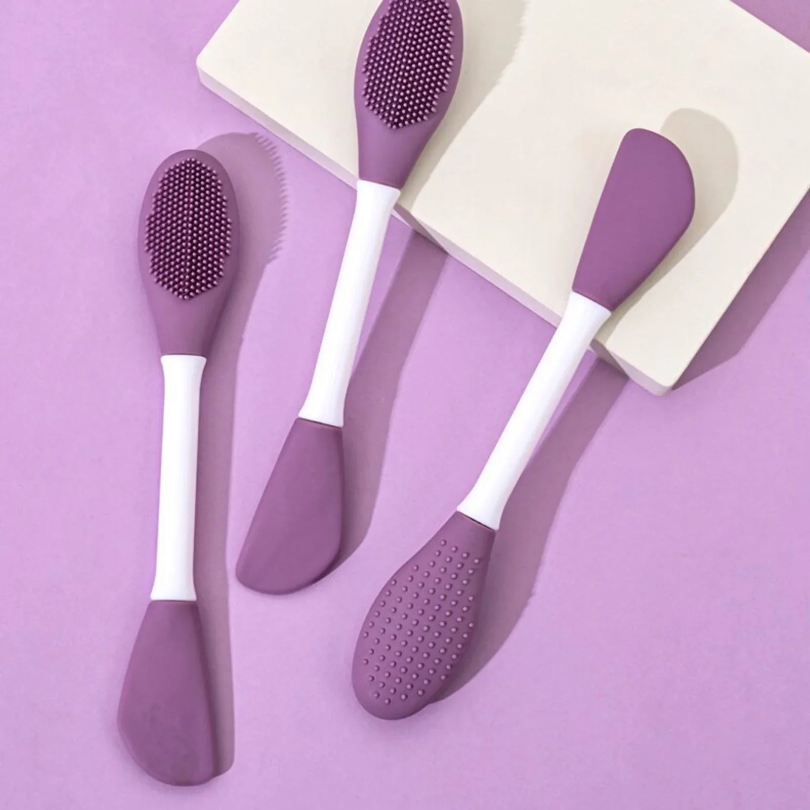 Double Head Silicone Facial Applicator