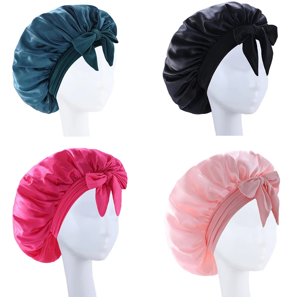 Large Silk Bonnet