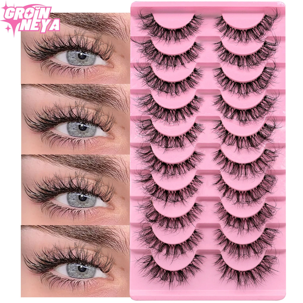 Natural Fluffy Mink False Lashes