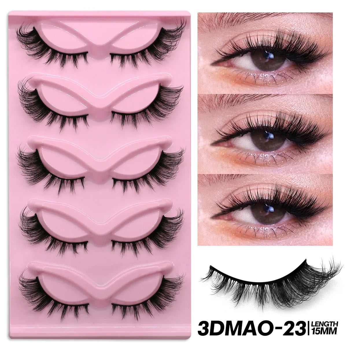 MAO Cat Eye Mink False Lashes