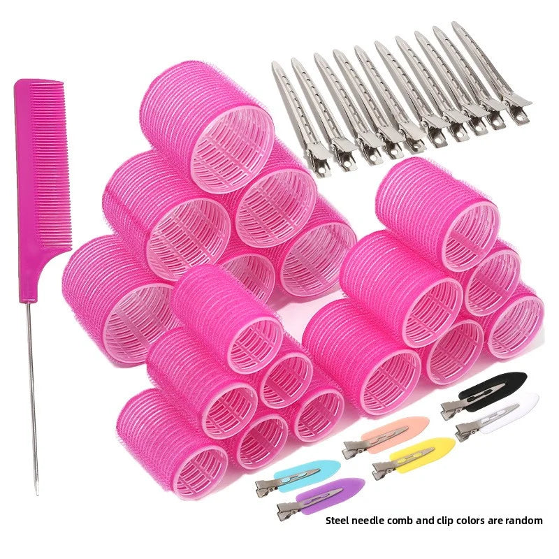 Plastic Self Grip Heatless Hair Curlers