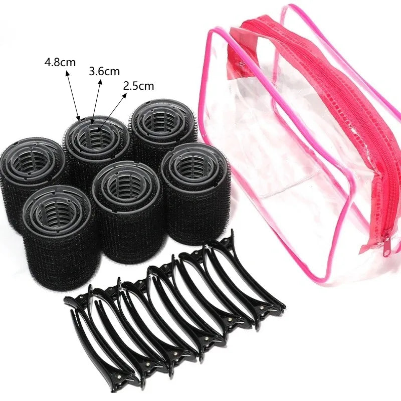 Plastic Self Grip Heatless Hair Curlers