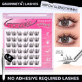 No Glue Assorted Manga Lash Clusters