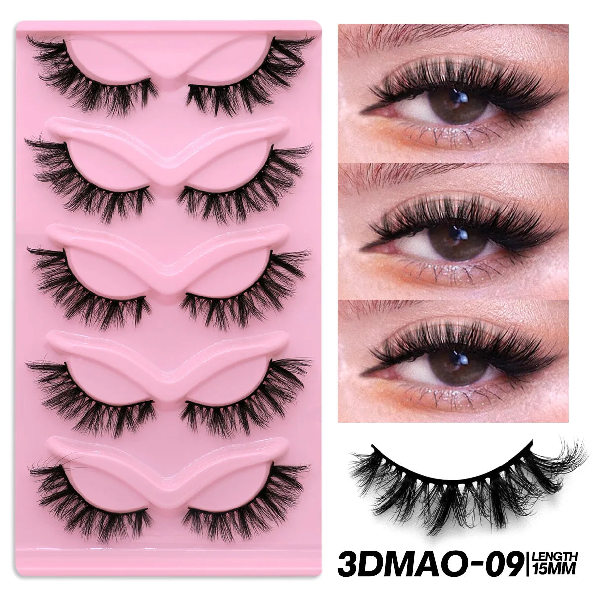 MAO Cat Eye Mink False Lashes