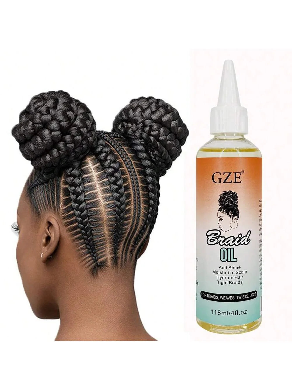 GZE Braid Oil with Coconut Oil