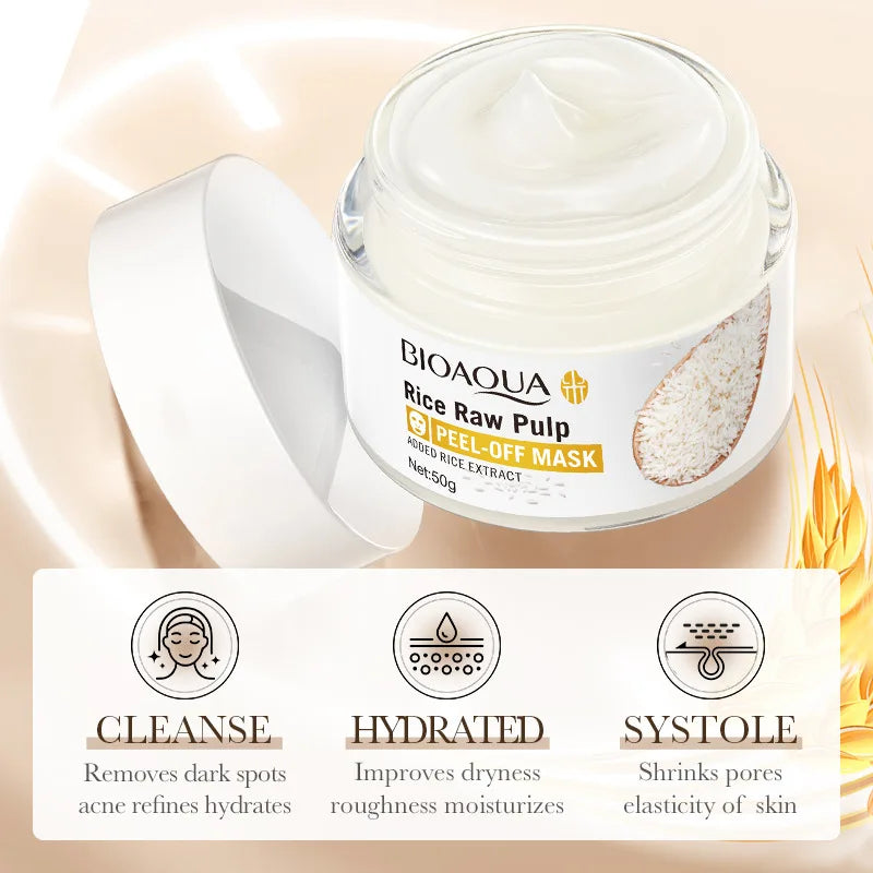 BIOAOUA Rice Pulp Face Mask