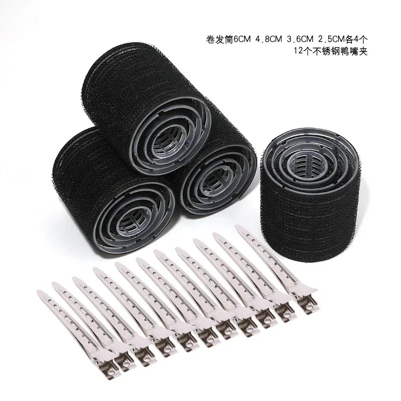 Plastic Self Grip Heatless Hair Curlers