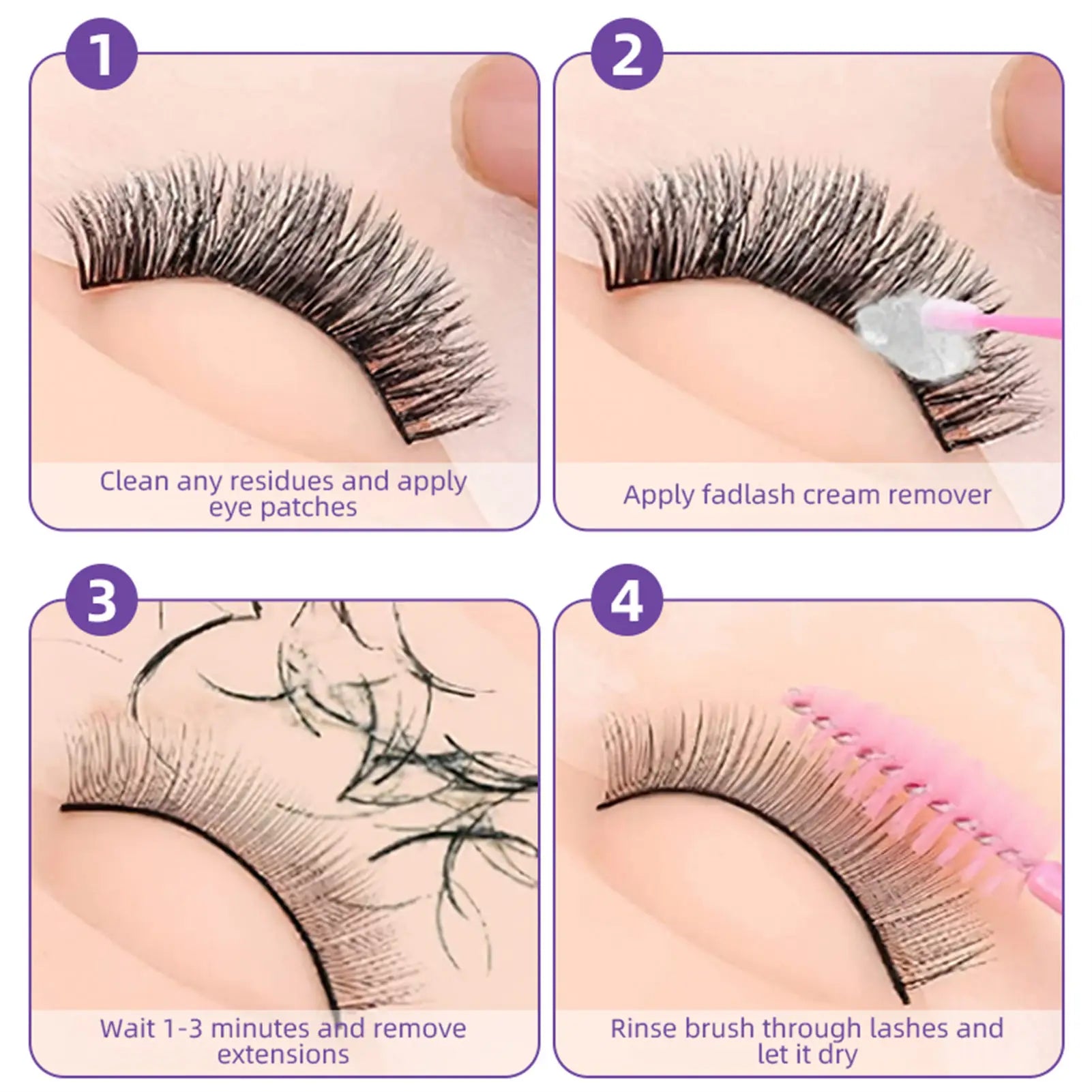 False Eyelash Remover Cream