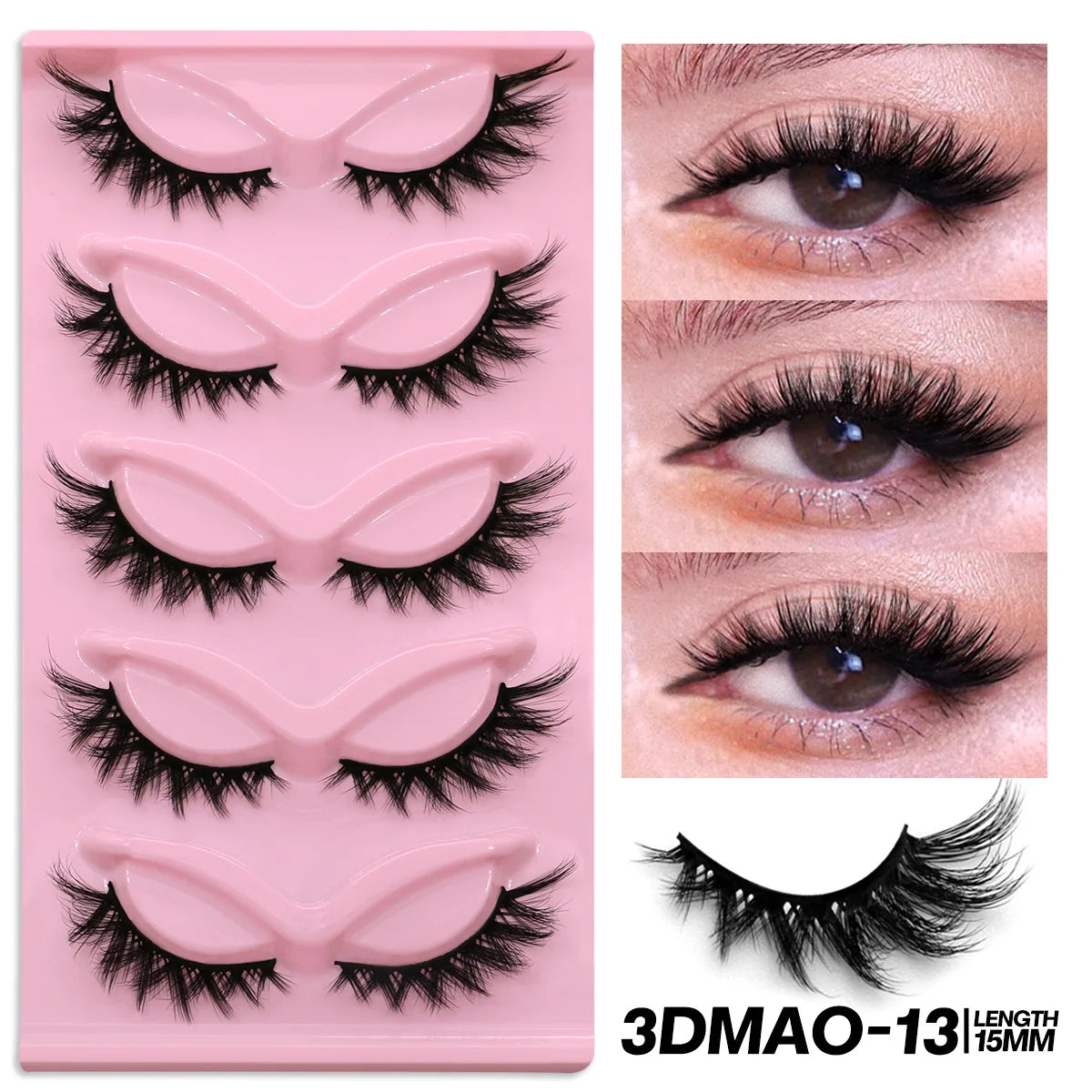 MAO Cat Eye Mink False Lashes