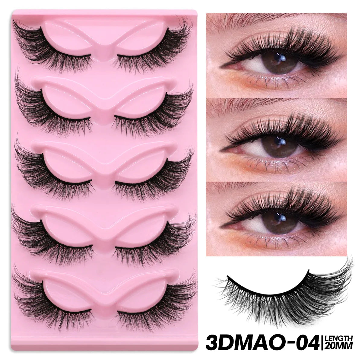 MAO Cat Eye Mink False Lashes