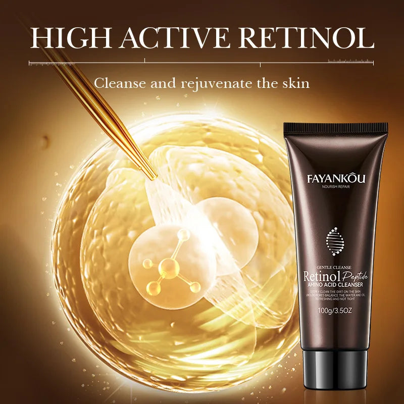 Retinol Peptide Amino Acid Face Cleanser