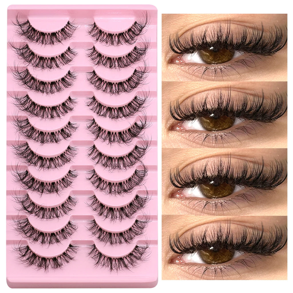 Natural Fluffy Mink False Lashes