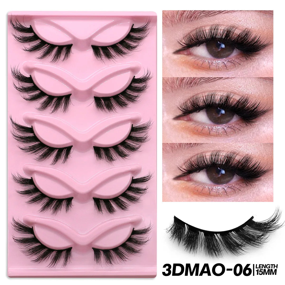 MAO Cat Eye Mink False Lashes