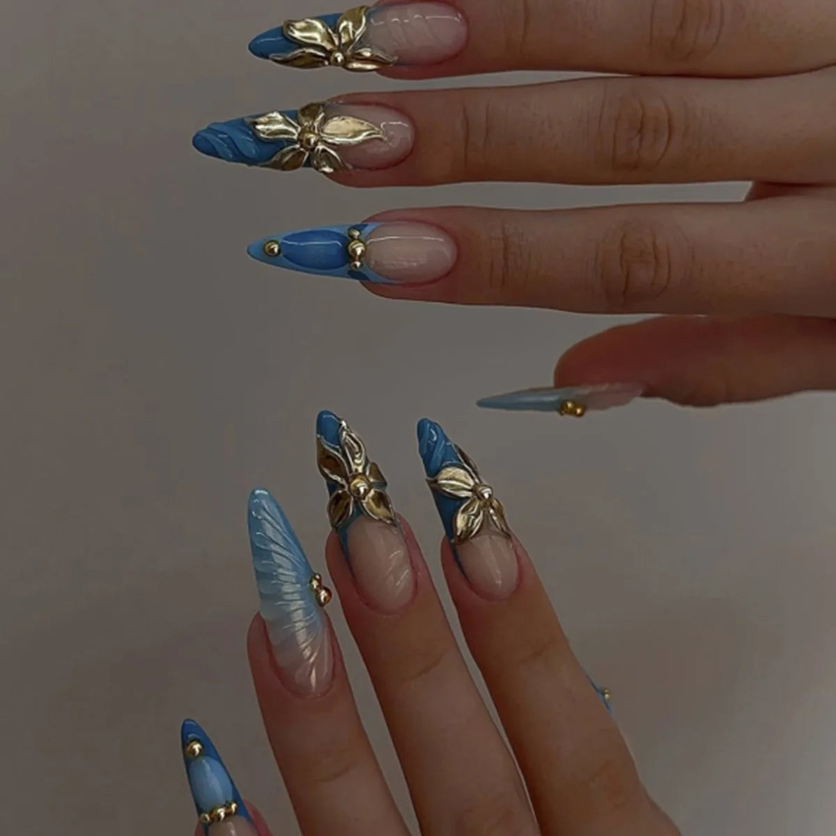 24PCS Stiletto Press on Nails