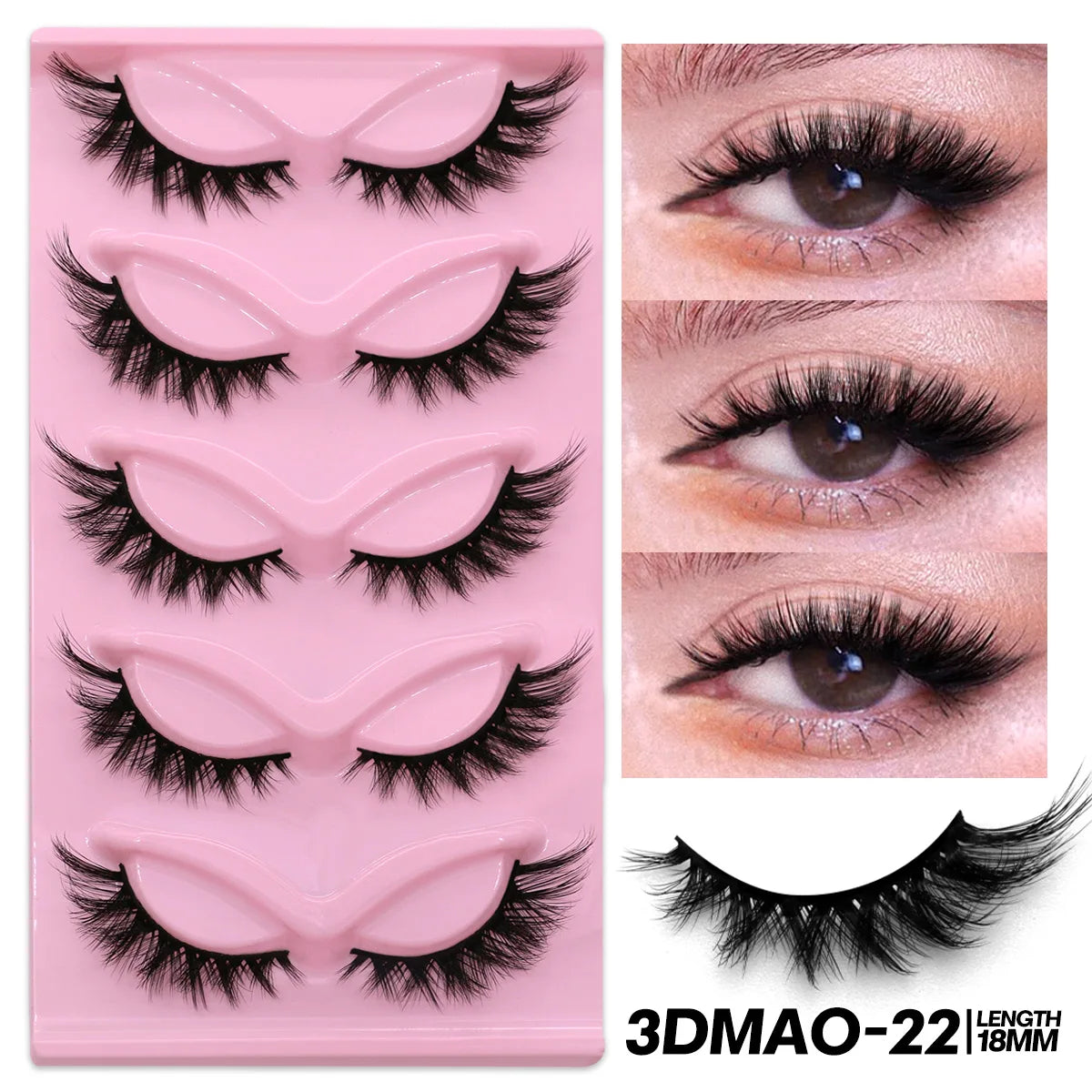 MAO Cat Eye Mink False Lashes